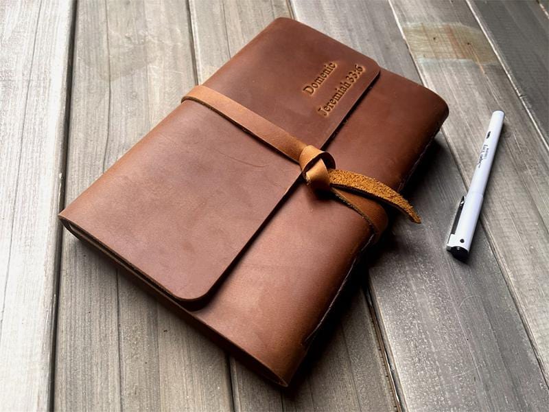 Personalized Leather Journals for Her