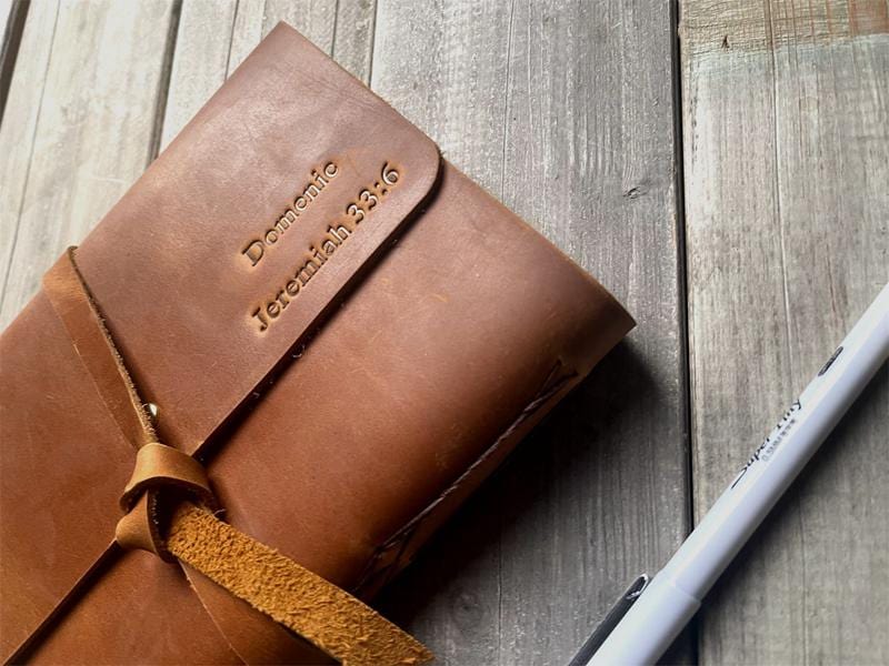 Personalized Leather Journals for Her