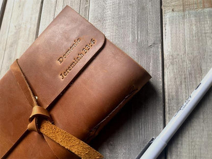 Personalized Leather Journals for Her