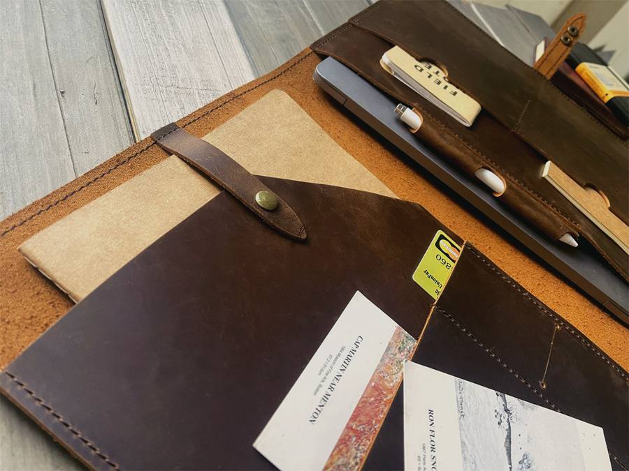 Designer Macbook Pro 13-Inch Leather Sleeve Case