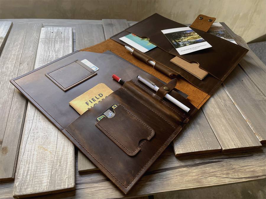 Personalized Leather Macbook 15 inch Cover Sleeve