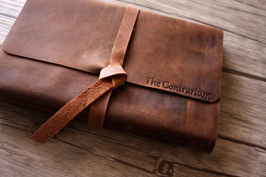 Personalized Leather Baby Shower Guest Book