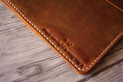 Brown Leather Microsoft Surface Sleeve