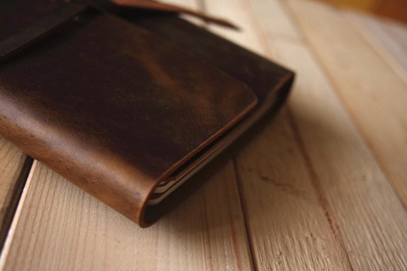 Custom Leather Creative Guest Photo Book