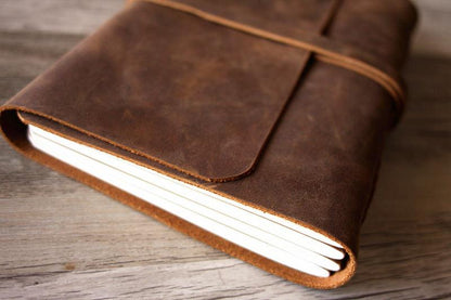 Vintage Leather Writing Notebook
