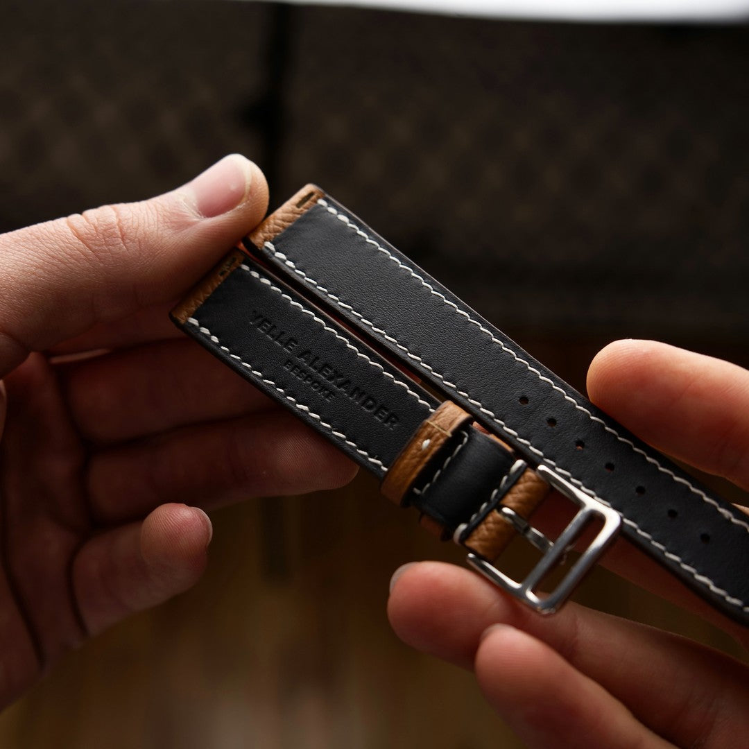 Old World Calfskin Watch Strap