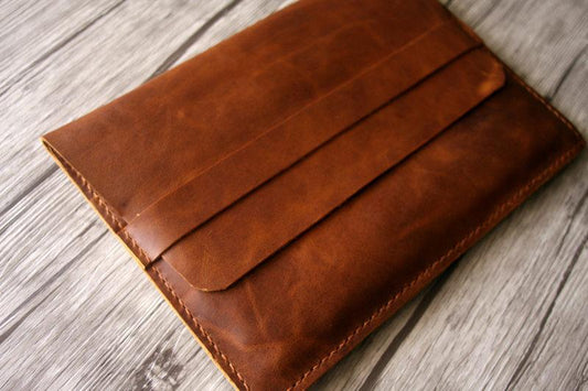 Personalized Leather Surface Pro Laptop Case Cover