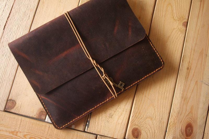 Custom Leather Macbook Pro Laptop Cover