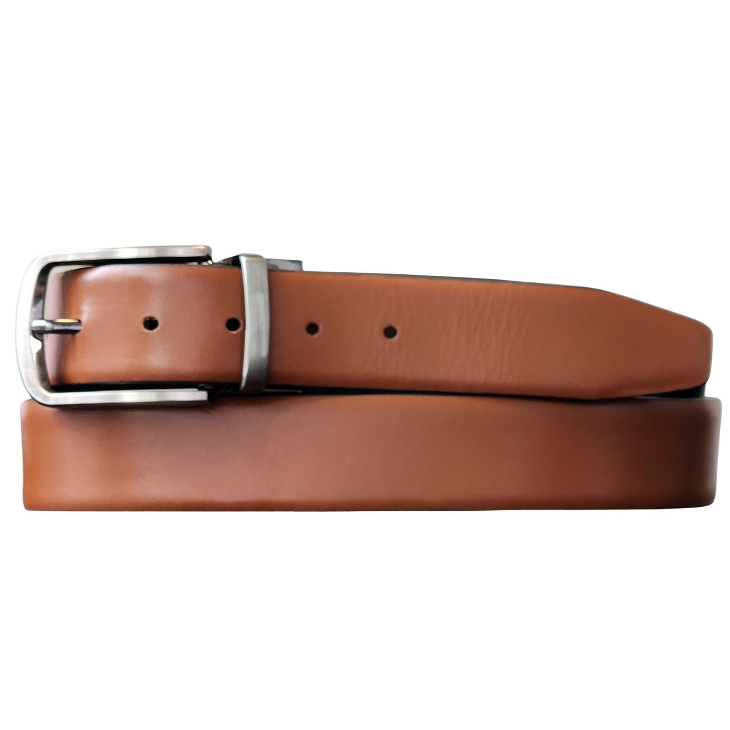 The Harvey Dent Belt - Reversible Black/Brown 100% Real Leather Belt