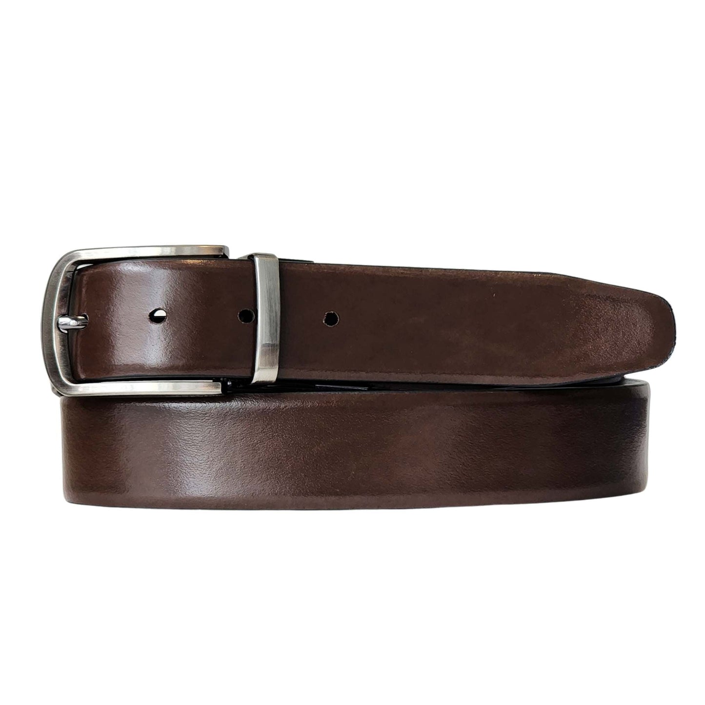 The Harvey Dent Belt - Reversible Black/Brown 100% Real Leather Belt
