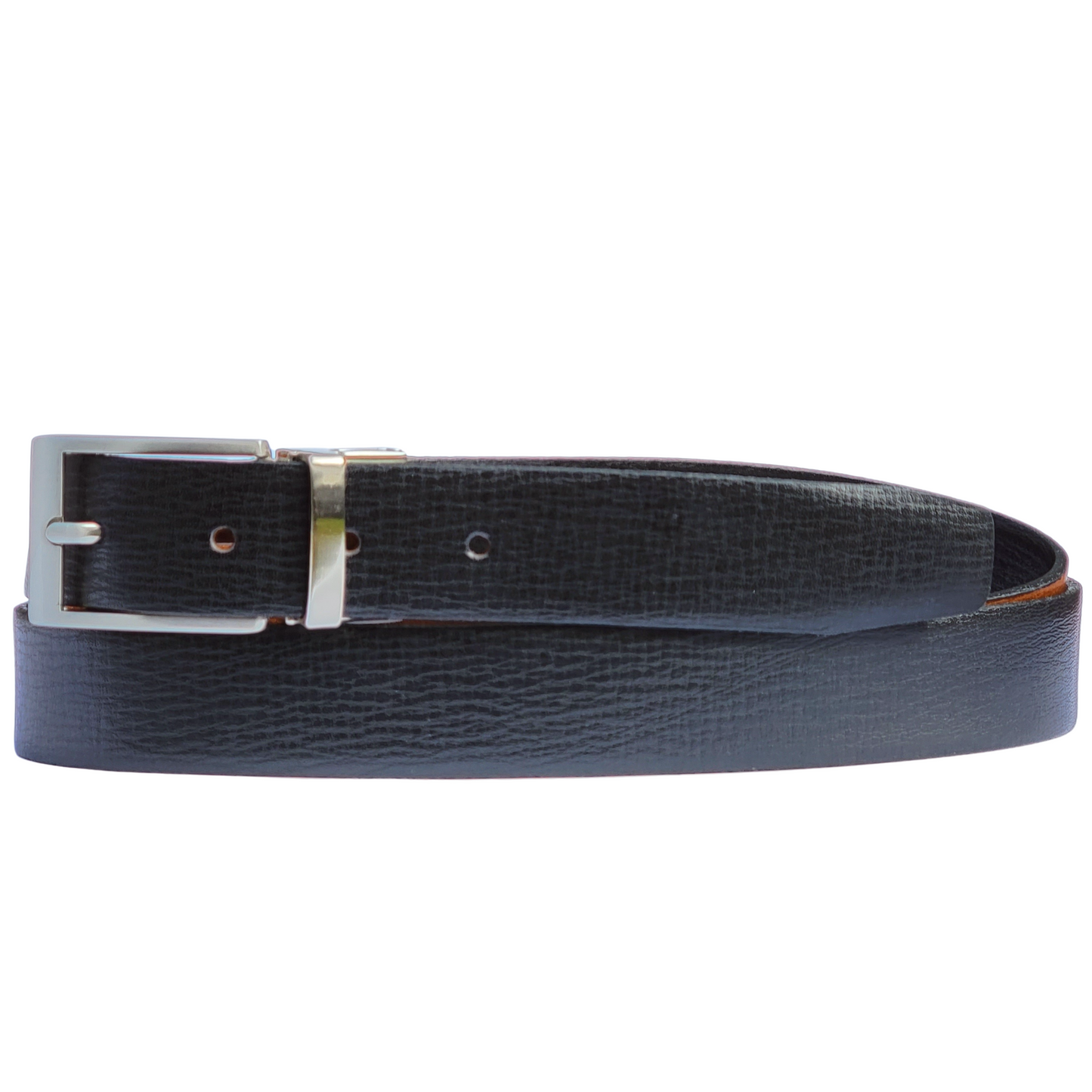 Slim Reversible Brown/Black 30mm 100% Real Leather Belt