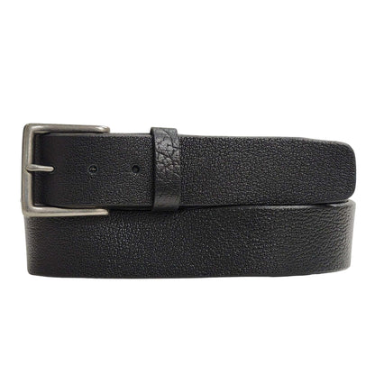 The Maverick Belt - Extra Thick 100% American Pebble Grain Bison Leather Belt