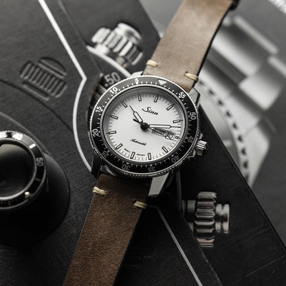 Vintage Cavallo Horse Leather Watch Strap - Beige