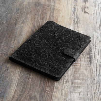 Folio en cuero personalizado para tableta reMarkable - Cuero trabajado a mano - Modelo 607
