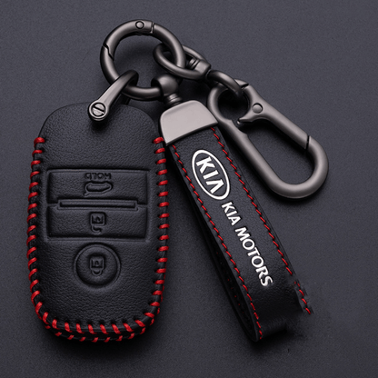 KIA Leather Car Key Case