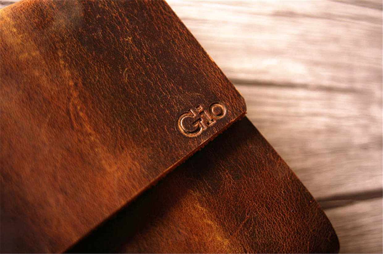 Rustic Embossed Leather Journal