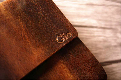 Rustic Embossed Leather Journal