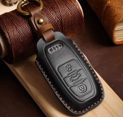 Audi Leather Car Key Case
