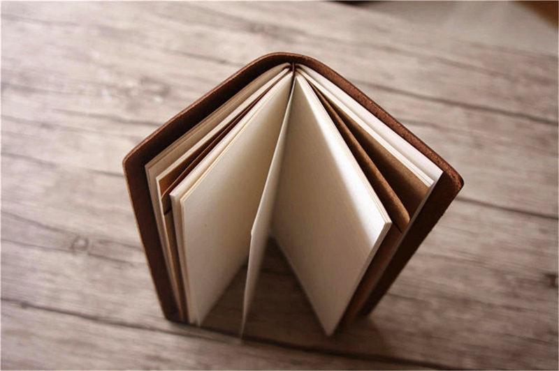 Custom Leather Websters Pages Travelers Notebook