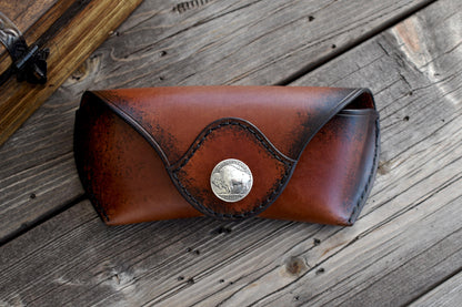 SUNGLASSES CASE - Buffalo Nickel