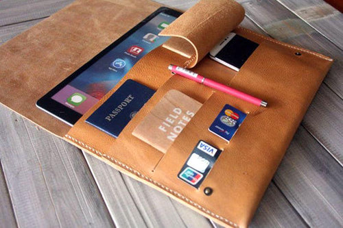 Handmade Leather Surface Laptop Sleeve Covers