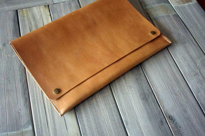 Personalized Leather iPad Pro 12.9 Sleeve Covers