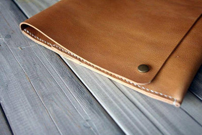 Handmade Leather Surface Laptop Sleeve Covers