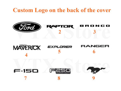 Ford Leather Key Fob Cover| F-Series Key Chain| 23 Ford F150 F250 F350 F450...| Gift For Him| Gift For Dad| Personalized