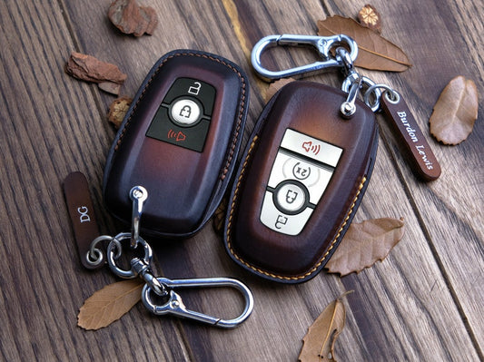 Personalized Leather Key Cover For Ford Bronco, Car Key Cover For Bronco, Ford Accessories, Gift For New Car, Gift For Men