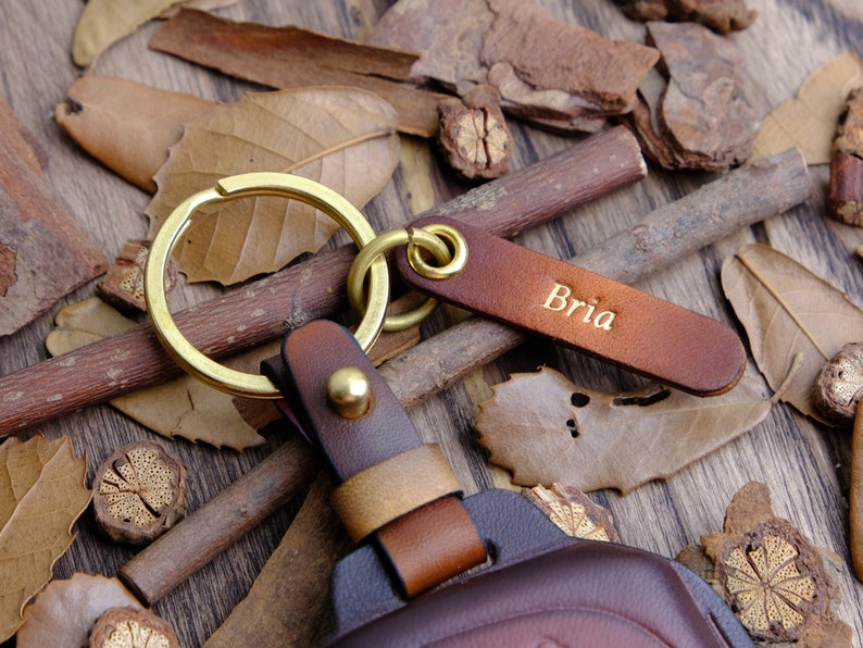 Customized Leather Key Fob Cover For Lexus RX350, Lexus Keyless Remote Holder Keychain, Italian Veg-Tanned Leather, Gift For Him