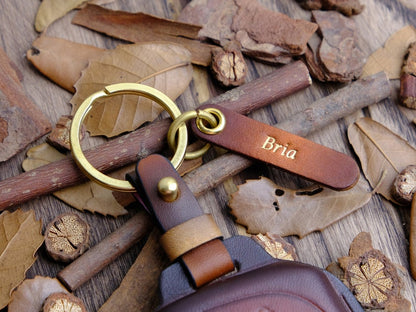 Customized Leather Key Fob Cover For Lexus RX350, Lexus Keyless Remote Holder Keychain, Italian Veg-Tanned Leather, Gift For Him