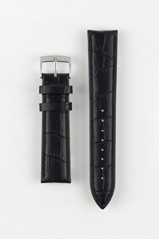 Morellato BOLLE Alligator-Embossed Calfskin Leather Watch Strap