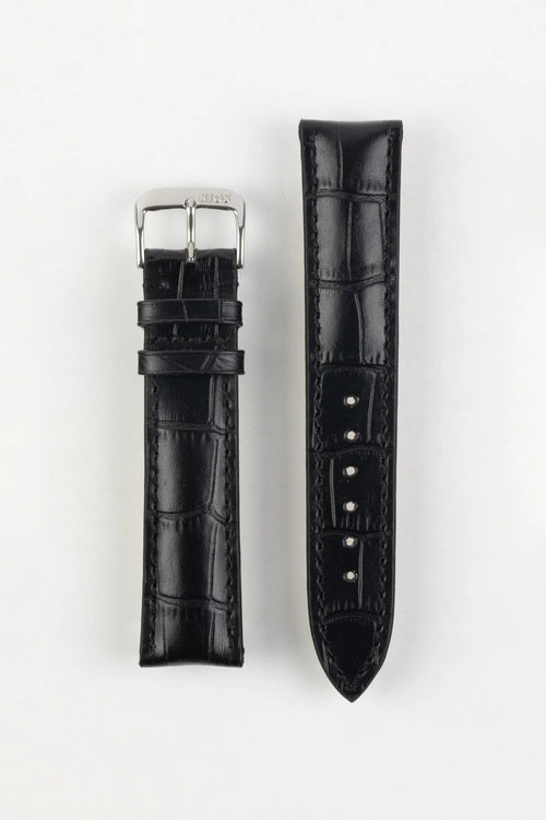 RIOS1931 LOUISIANA Alligator-Embossed Leather Watch Strap