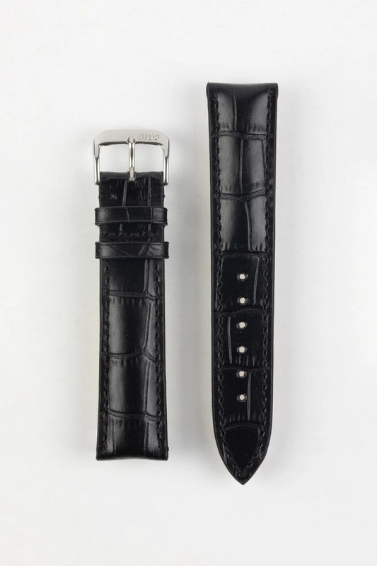 RIOS1931 LOUISIANA Alligator-Embossed Leather Watch Strap