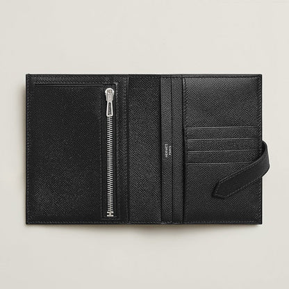Bearn Compact wallet - Madame calfskin