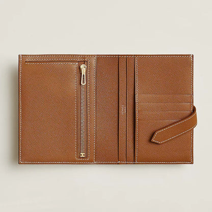 Bearn Compact wallet - Madame calfskin