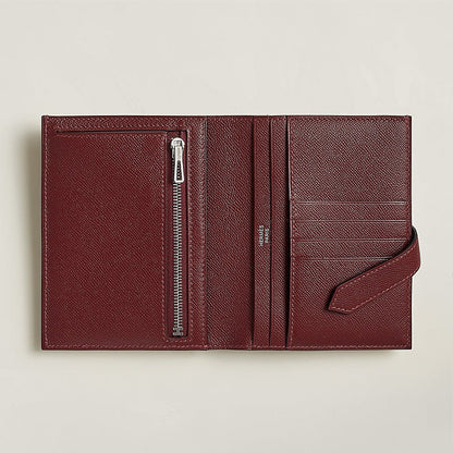 Bearn Compact wallet - Madame calfskin