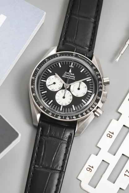 Morellato BOLLE Alligator-Embossed Calfskin Leather Watch Strap