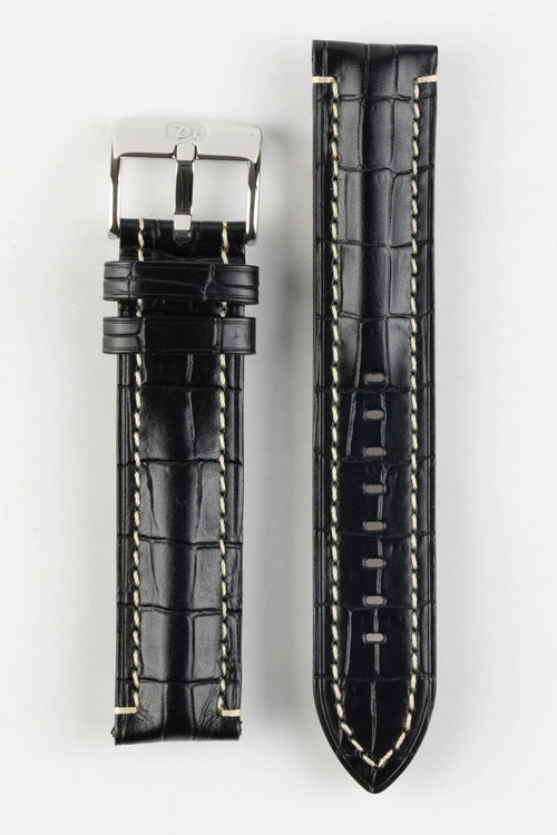 Di-Modell BALI CHRONO Alligator-Embossed Padded Watch Strap