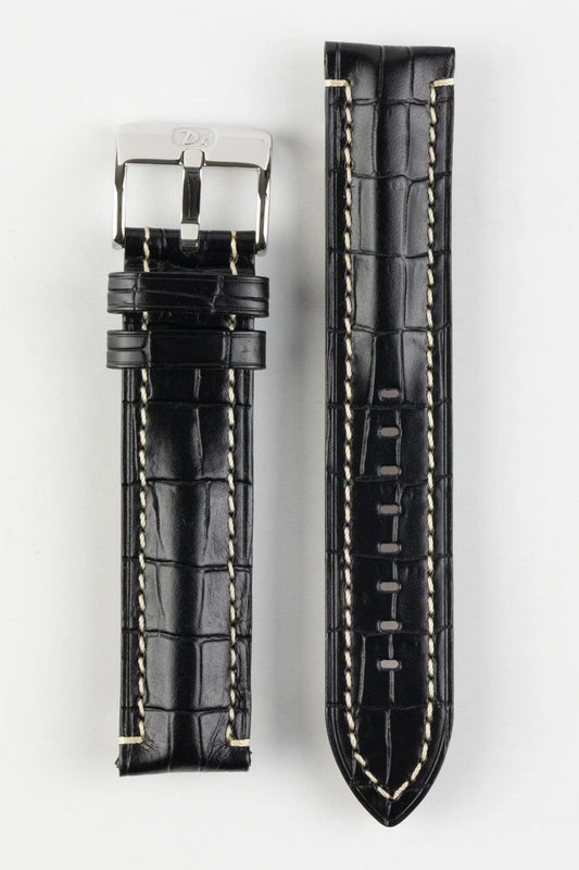 Di-Modell BALI CHRONO Alligator-Embossed Padded Watch Strap