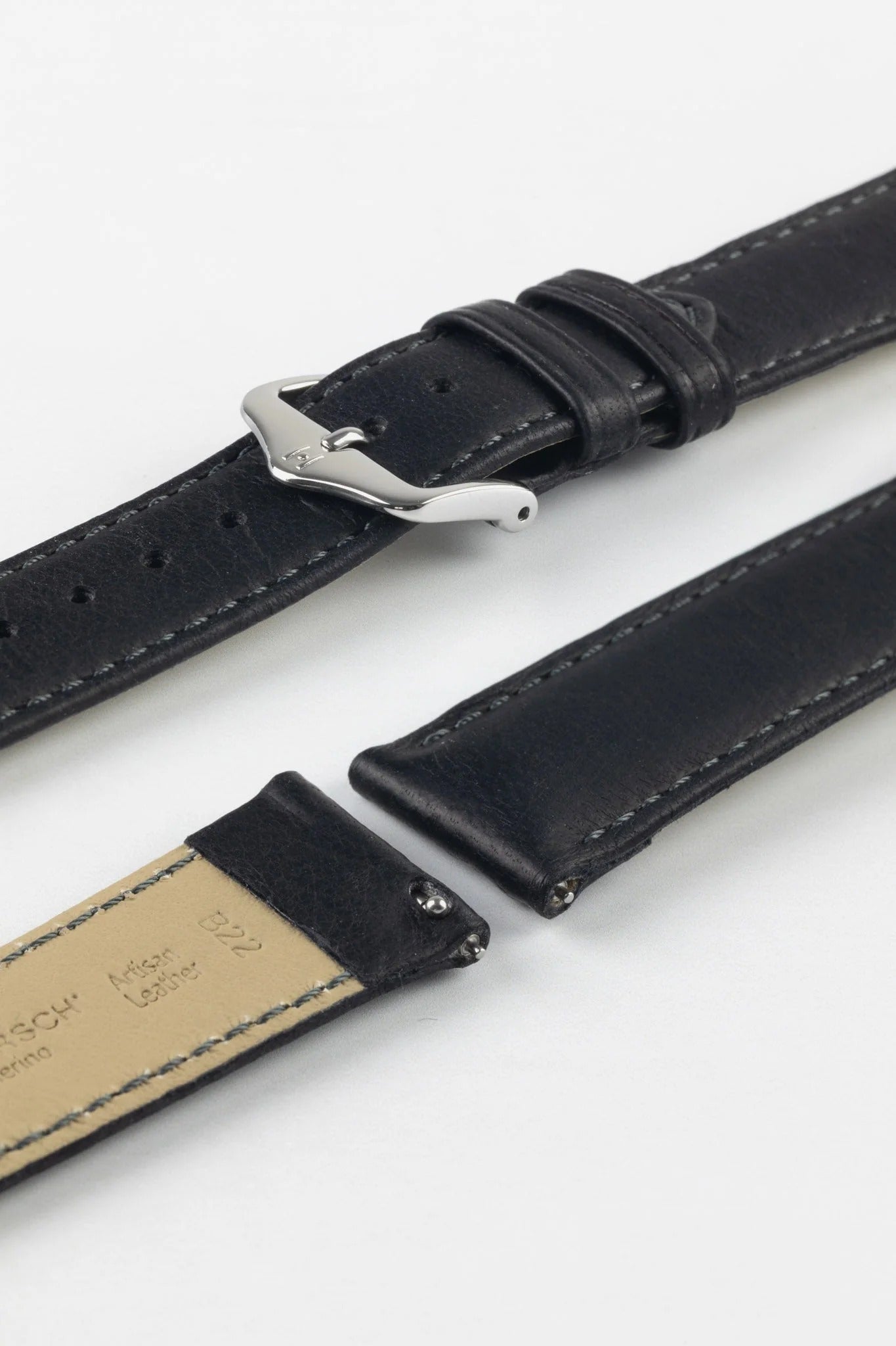 Hirsch MERINO Nappa Leather Watch Strap