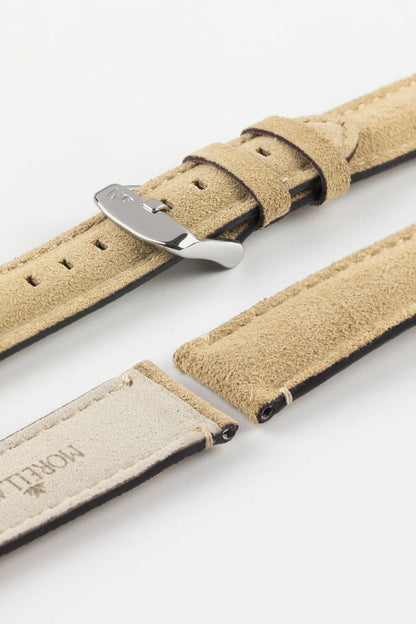 Morellato SCHUMANN Suede Watch Strap - BEIGE