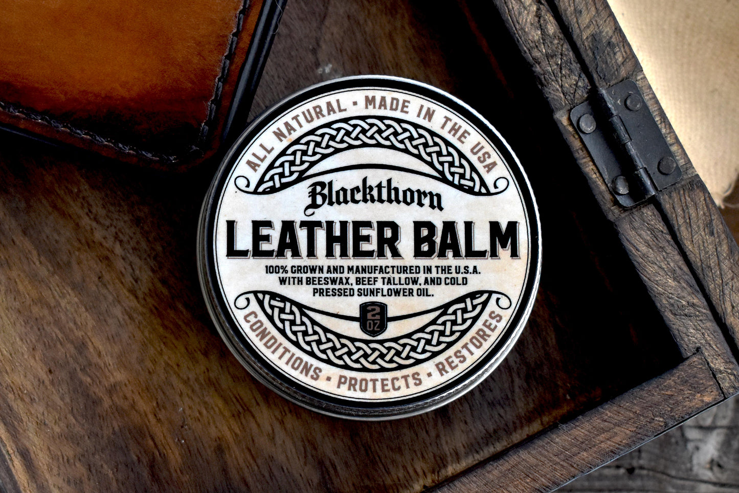 Blackthorn Leather Balm