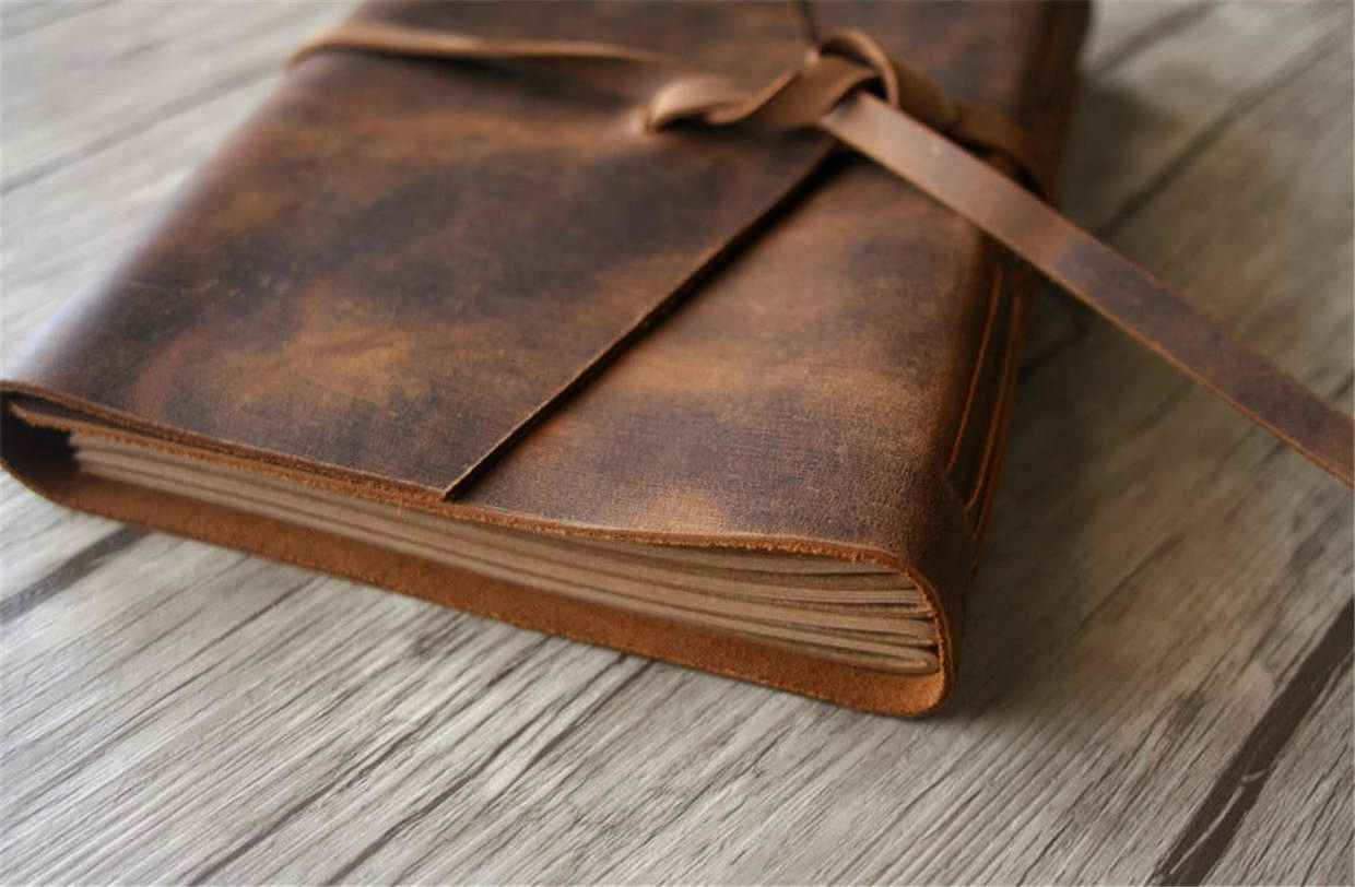 Distressed Mens Leather Journal