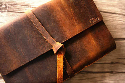 Rustic Embossed Leather Journal