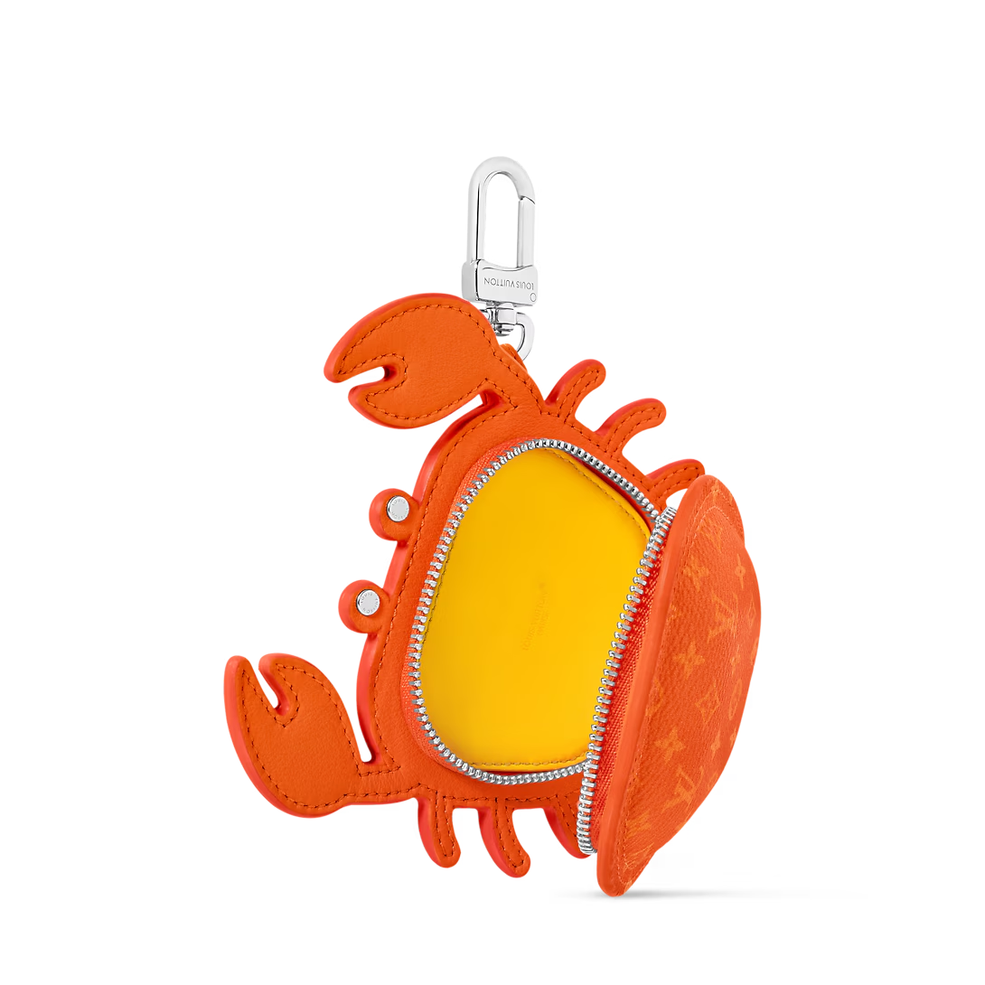 Crab Bag Charm