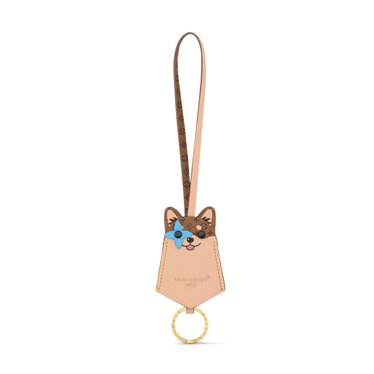 LV Dog Bag Charm