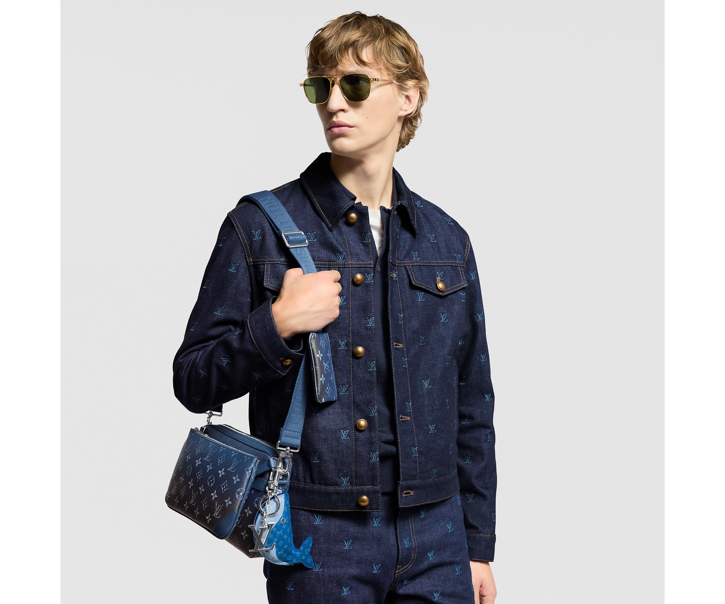 Whale Pouch Bag Charm