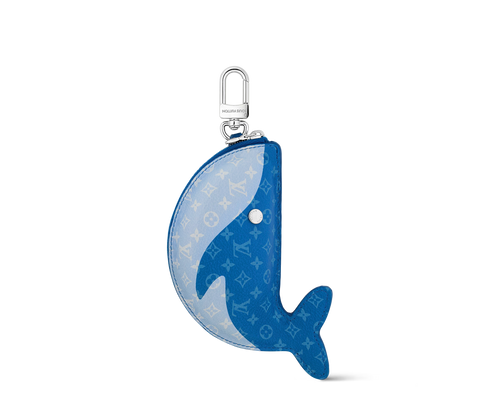 Whale Pouch Bag Charm