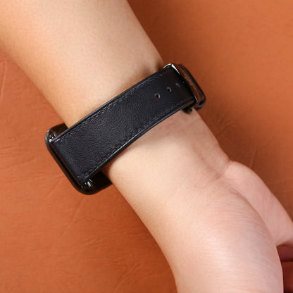 Watch Strap Swift Leather for Apple Watch, Mechanical Watch - Black SW2207